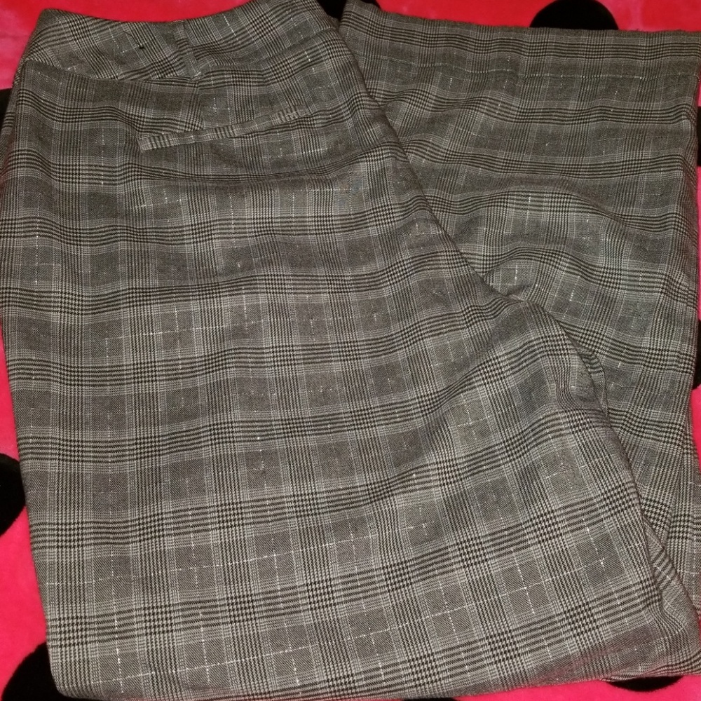 Plaid Slacks